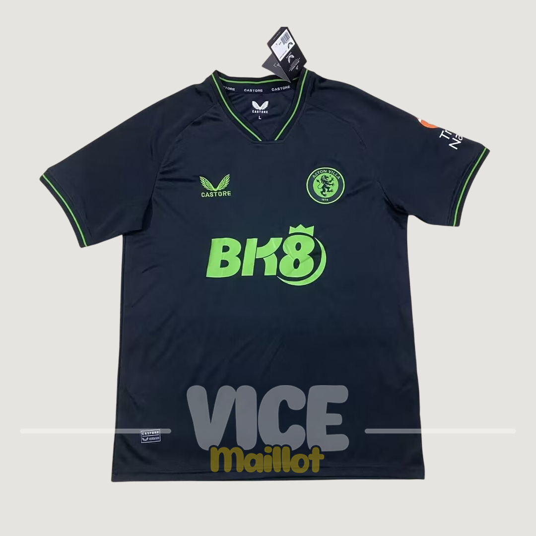 Aston Villa Goal Black Jersey 23-24